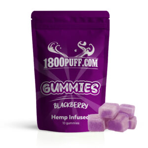 Hemp Infused Gummies – Blackberry Flavor
