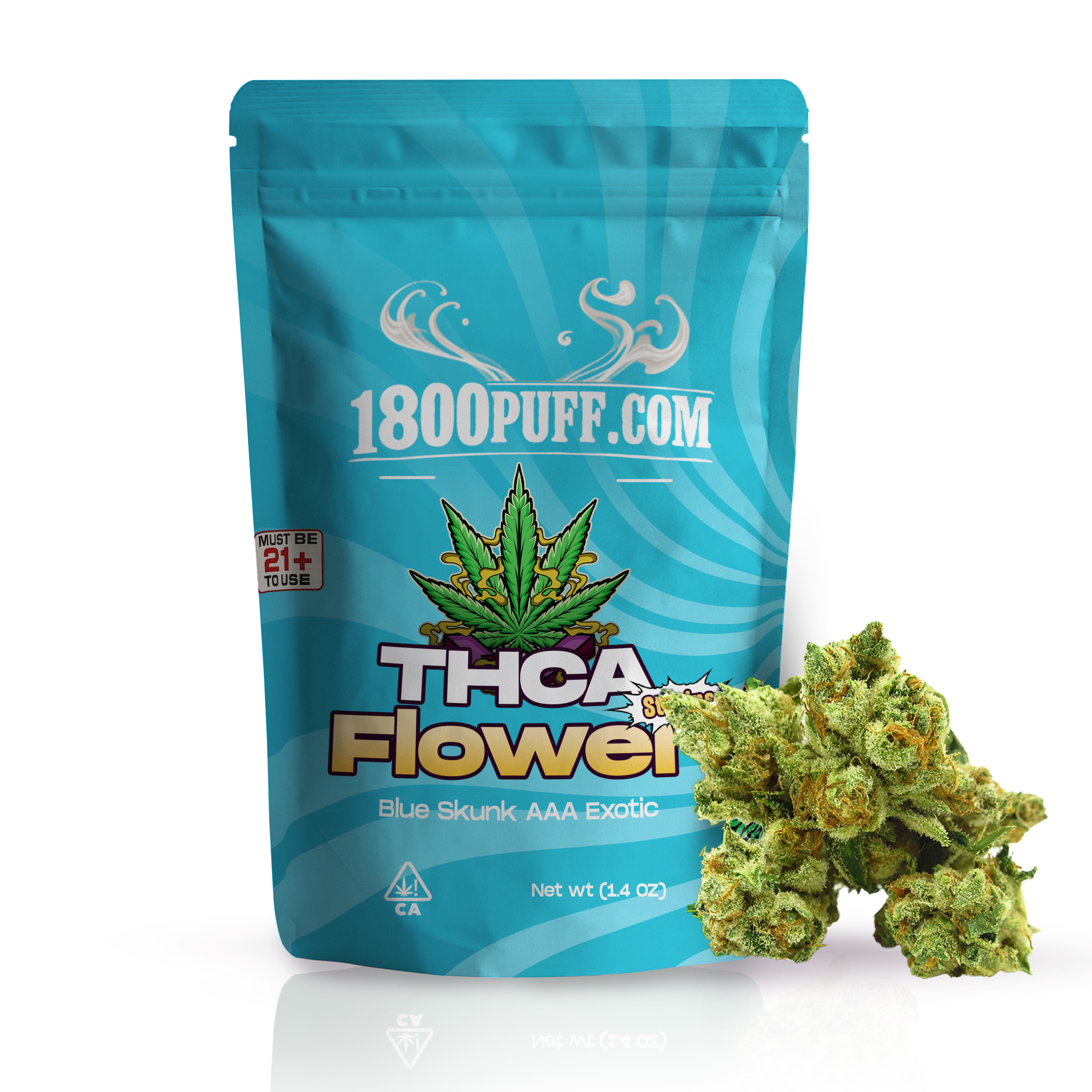 THCa Flower – Blue Skunk AAA Exotic