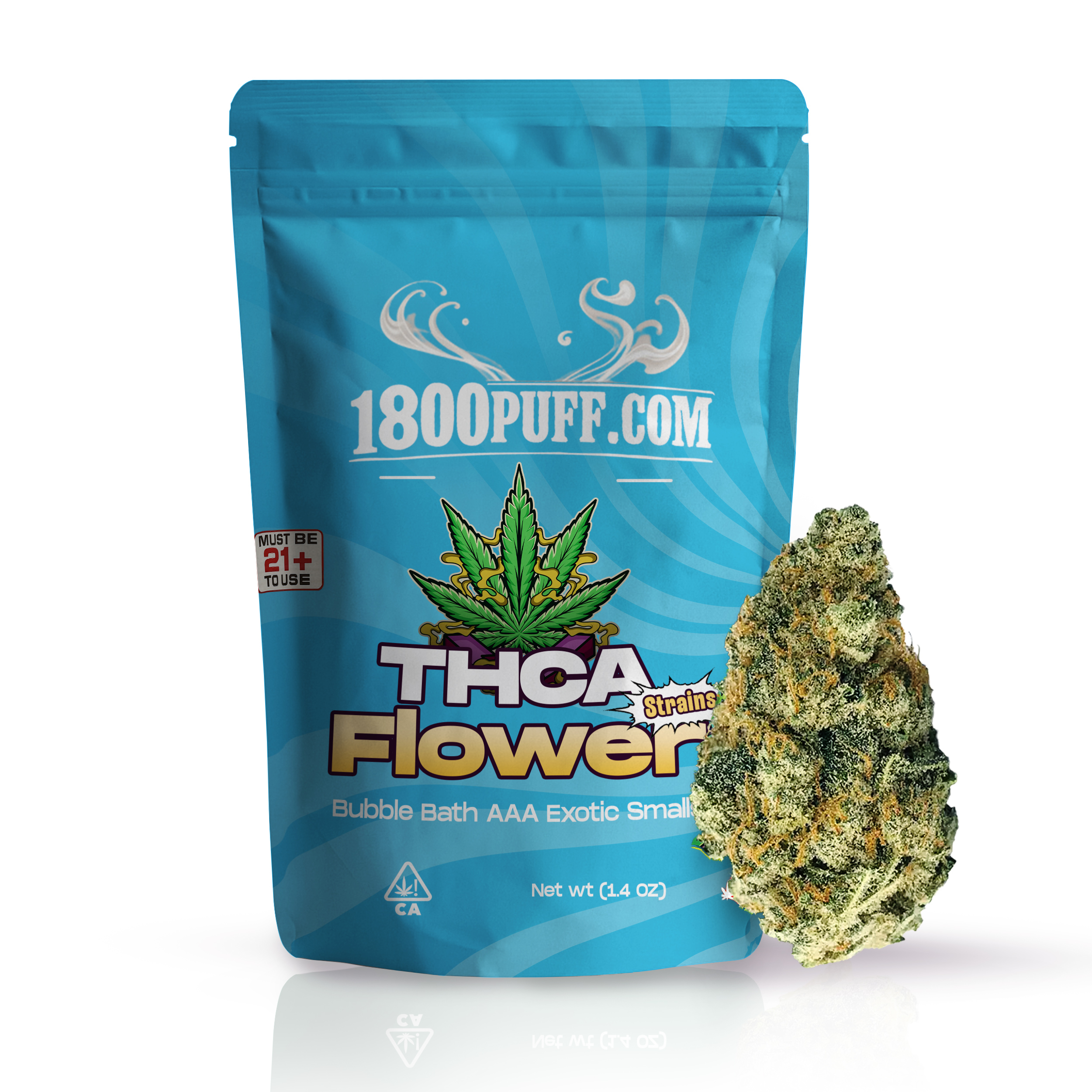 THCa Flower – Bubble Bath AAA Exotic Smalls