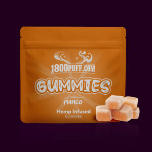 Hemp Infused Gummies – Mango Flavor