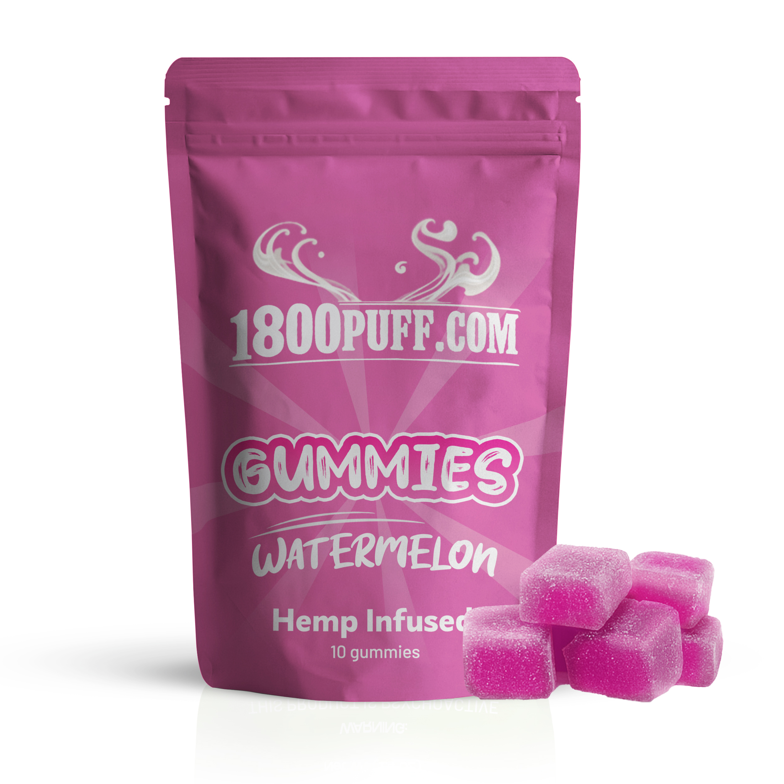 Hemp Infused Gummies – Watermelon Flavor